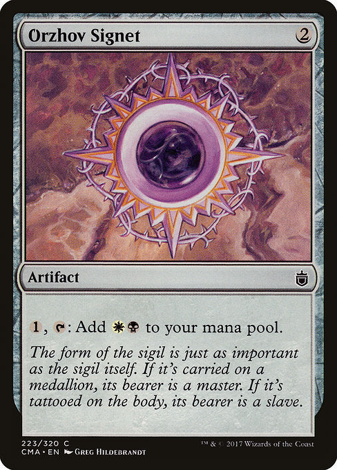 Orzhov Signet [Commander Anthology]