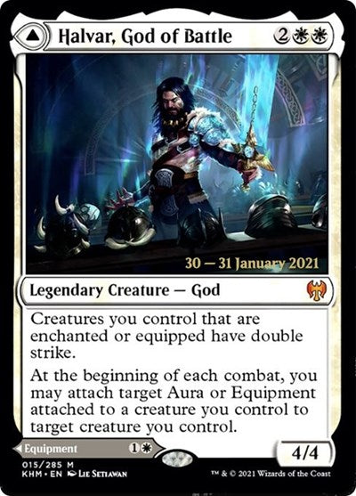 Halvar, God of Battle [Prerelease Cards]