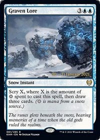 Graven Lore [Prerelease Cards]