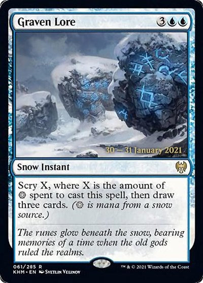 Graven Lore [Prerelease Cards]