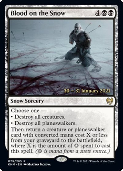 Blood on the Snow [Prerelease Cards]