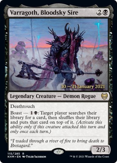 Varragoth, Bloodsky Sire [Prerelease Cards]