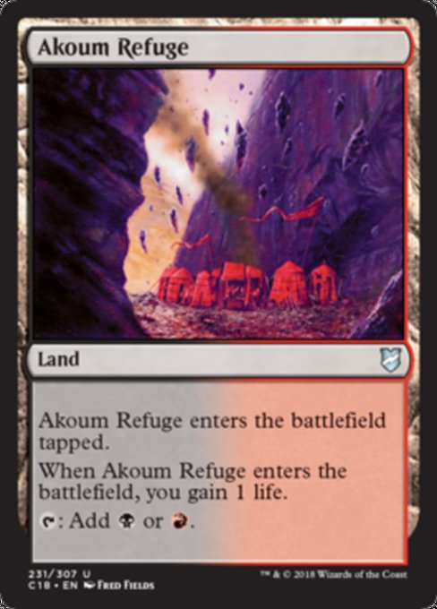 Akoum Refuge [Commander 2018]