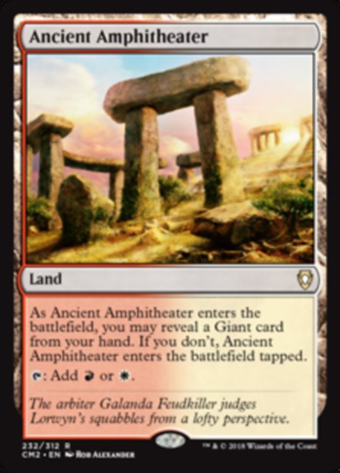 Ancient Amphitheater [Commander Anthology Volume II]