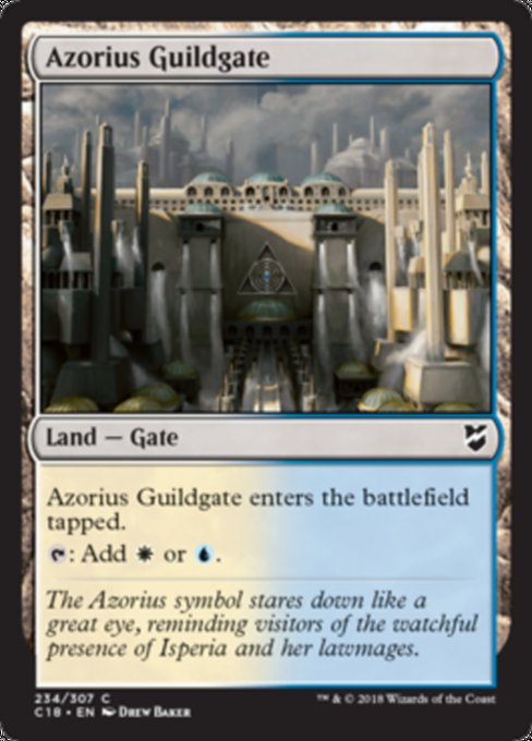 Azorius Guildgate [Commander 2018]