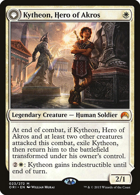 Kytheon, Hero of Akros // Gideon, Battle-Forged [Magic Origins]