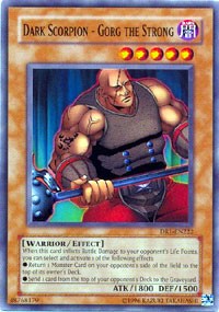 Dark Scorpion - Gorg the Strong [Dark Revelation Volume 1]