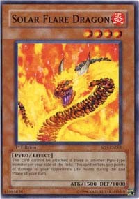 Solar Flare Dragon [Structure Deck: Blaze of Destruction]