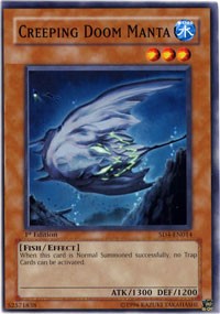 Creeping Doom Manta [Structure Deck: Fury from the Deep]
