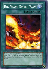 Big Wave Small Wave [Structure Deck: Fury from the Deep]