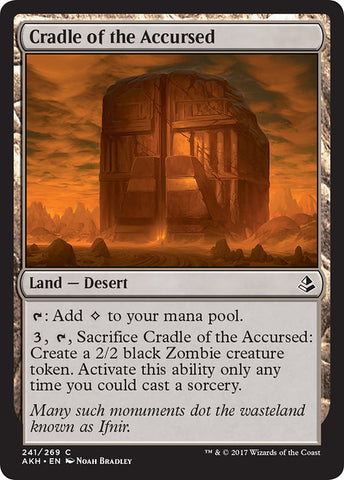 Cradle of the Accursed [Amonkhet]