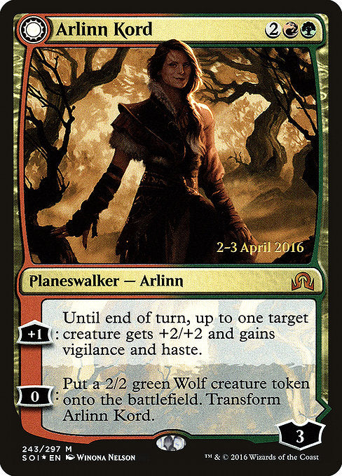 Arlinn Kord // Arlinn, Embraced by the Moon [Shadows over Innistrad Promos]