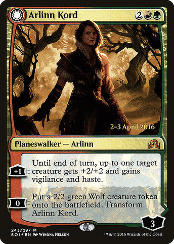 Arlinn Kord // Arlinn, Embraced by the Moon [Shadows over Innistrad Promos]