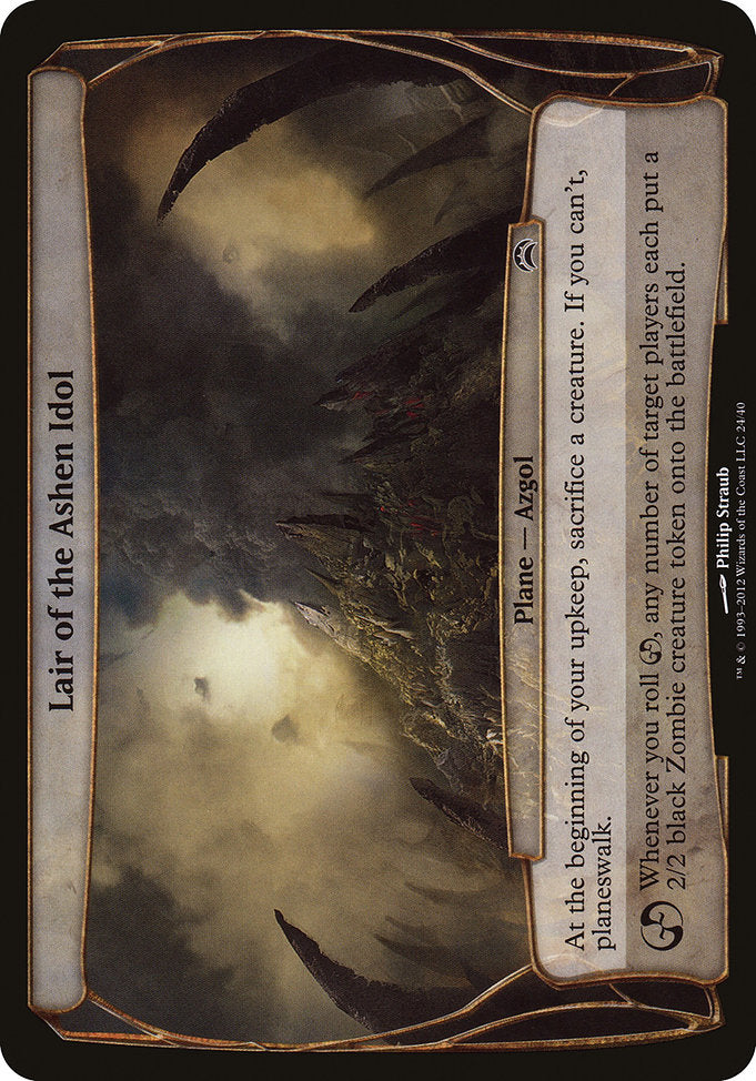 Lair of the Ashen Idol [Planechase 2012]