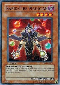Rapid-Fire Magician [Structure Deck: Spellcaster's Judgment]