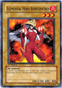 Elemental Hero Burstinatrix [Duelist Pack 1: Jaden Yuki]