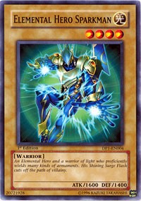 Elemental Hero Sparkman [Duelist Pack 1: Jaden Yuki]