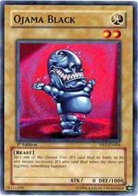 Ojama Black [Duelist Pack 2: Chazz Princeton]