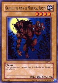 Gazelle the King of Mythical Beasts [Starter Deck: Yugi Evolution]