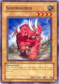 Sabersaurus [Power of the Duelist]