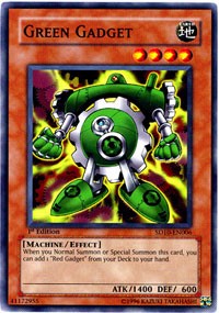 Green Gadget [Structure Deck: Machine Re-Volt]