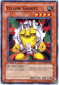 Yellow Gadget [Structure Deck: Machine Re-Volt]