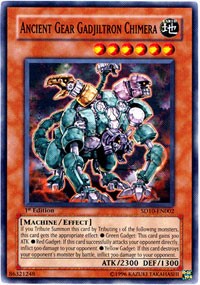 Ancient Gear Gadjiltron Chimera [Structure Deck: Machine Re-Volt]