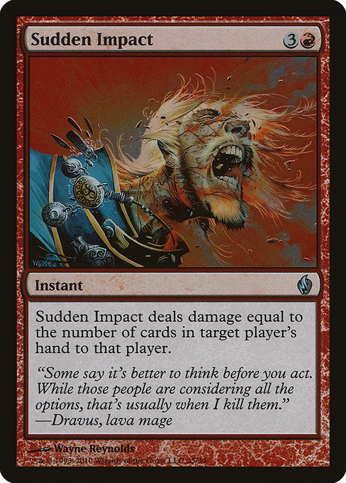 Sudden Impact [Premium Deck Series: Fire and Lightning]