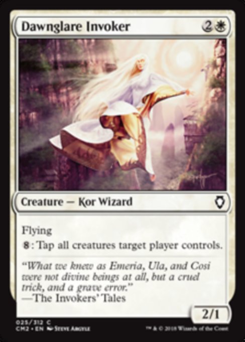 Dawnglare Invoker [Commander Anthology Volume II]