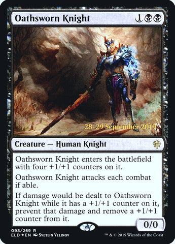 Oathsworn Knight [Throne of Eldraine Promos]