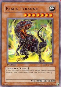 Black Tyranno [Structure Deck: Dinosaur's Rage]