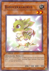 Babycerasaurus [Structure Deck: Dinosaur's Rage]