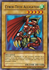 Cyber-Tech Alligator [Starter Deck: Jaden Yuki]