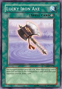 Lucky Iron Axe [Starter Deck: Jaden Yuki]