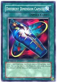 Different Dimension Capsule [Duelist Pack 4: Zane Truesdale]