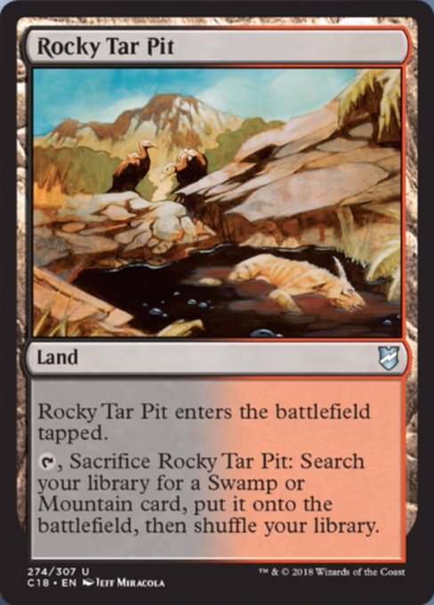 Rocky Tar Pit [Commander 2018]