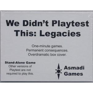 Picture of the Board Game: We Didn't Playtest This: Legacies