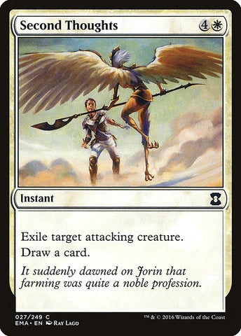 Second Thoughts [Eternal Masters]