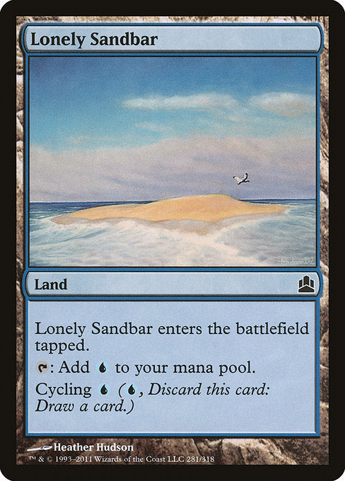 Lonely Sandbar [Commander 2011]