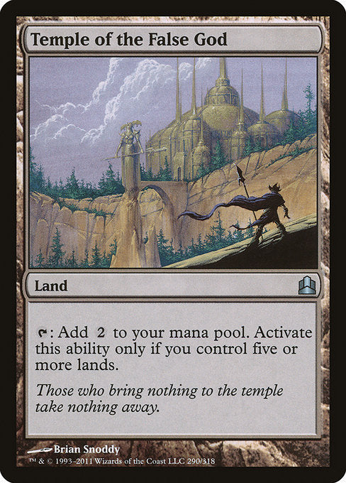 Temple of the False God [Commander 2011]