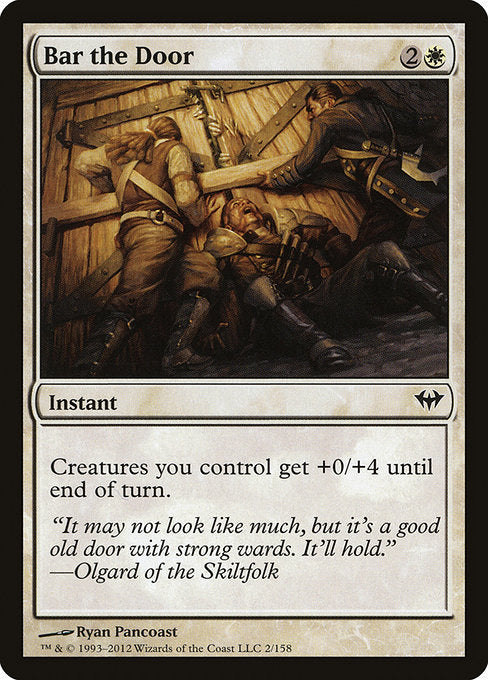 Bar the Door [Dark Ascension]