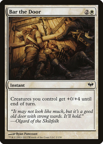 Bar the Door [Dark Ascension]