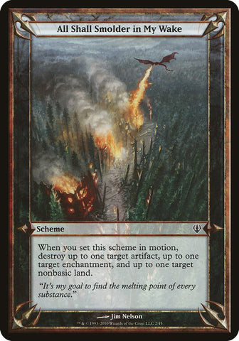 All Shall Smolder in My Wake [Archenemy]