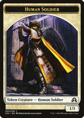 Human Soldier [Shadows over Innistrad Tokens]