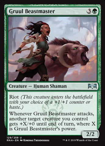 Gruul Beastmaster [Ravnica Allegiance]