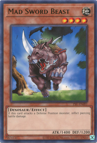 Mad Sword Beast [PSV-EN091] Rare