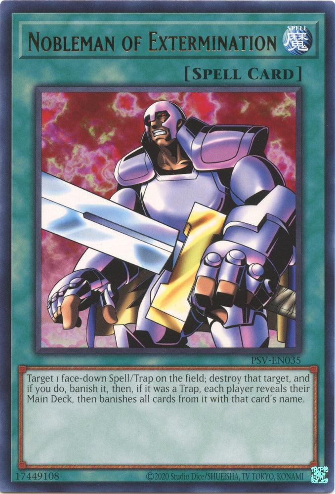 Nobleman of Extermination [PSV-EN035] Rare