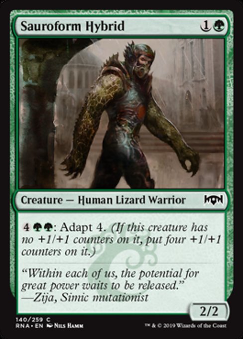 Sauroform Hybrid [Ravnica Allegiance]