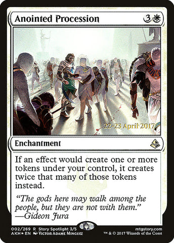 Anointed Procession [Amonkhet Promos]