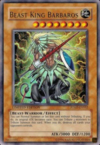 Beast King Barbaros [Shonen Jump Magazine Promos]